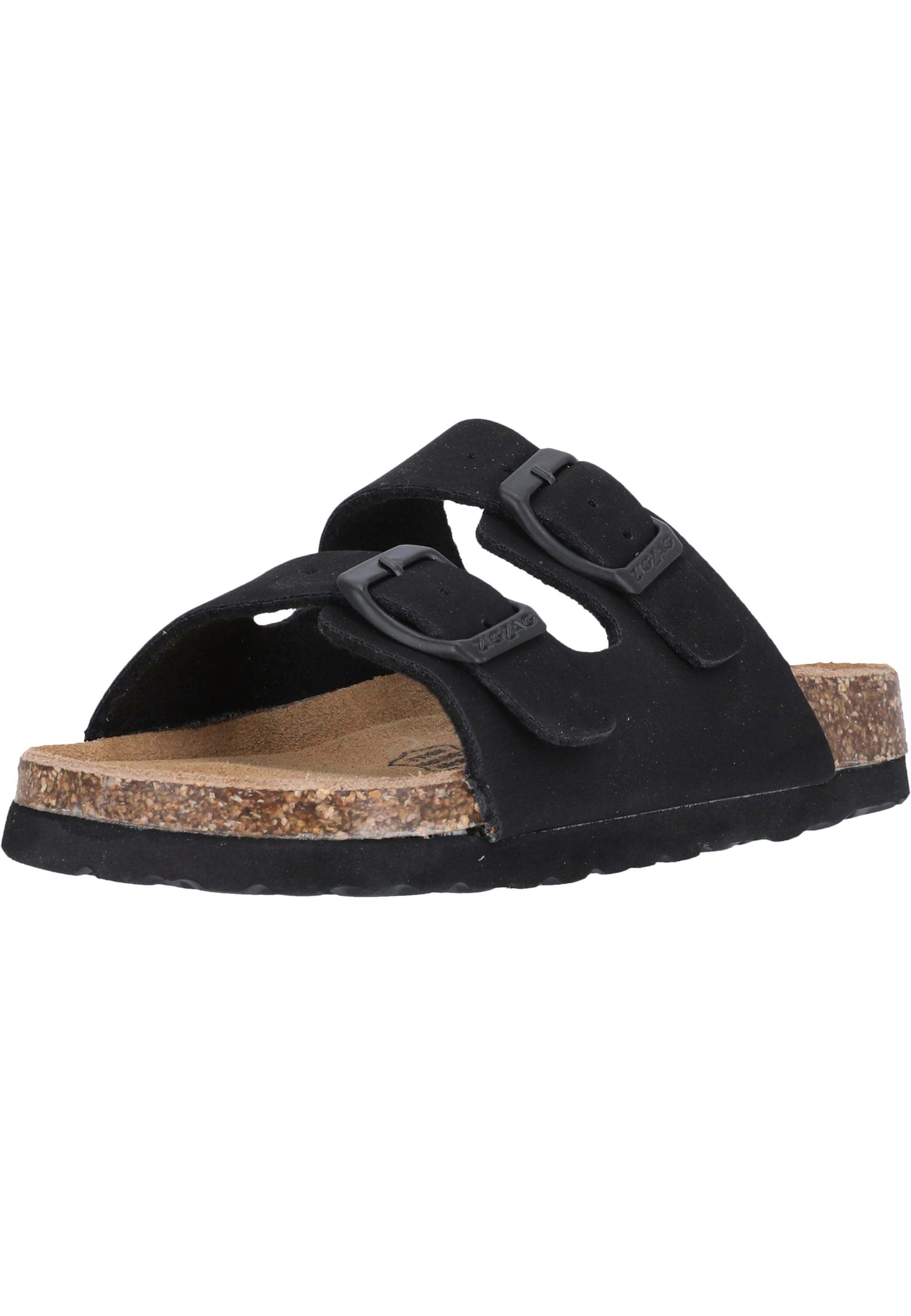 ZigZag Sandale 'Souza' in Schwarz: Vorderseite