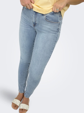 ONLY Carmakoma Skinny Jeans 'CARSally' in Blauw