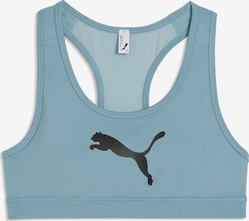 PUMA Sport bh '4Keeps' in Blauw: voorkant