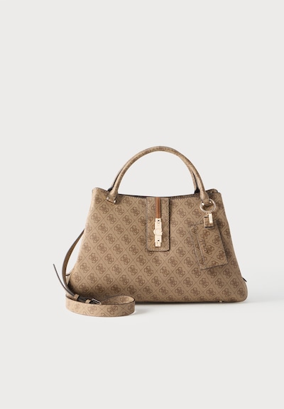 GUESS Handtasche 'YVONNE' in One Size in umbra / cappuccino, Produktansicht