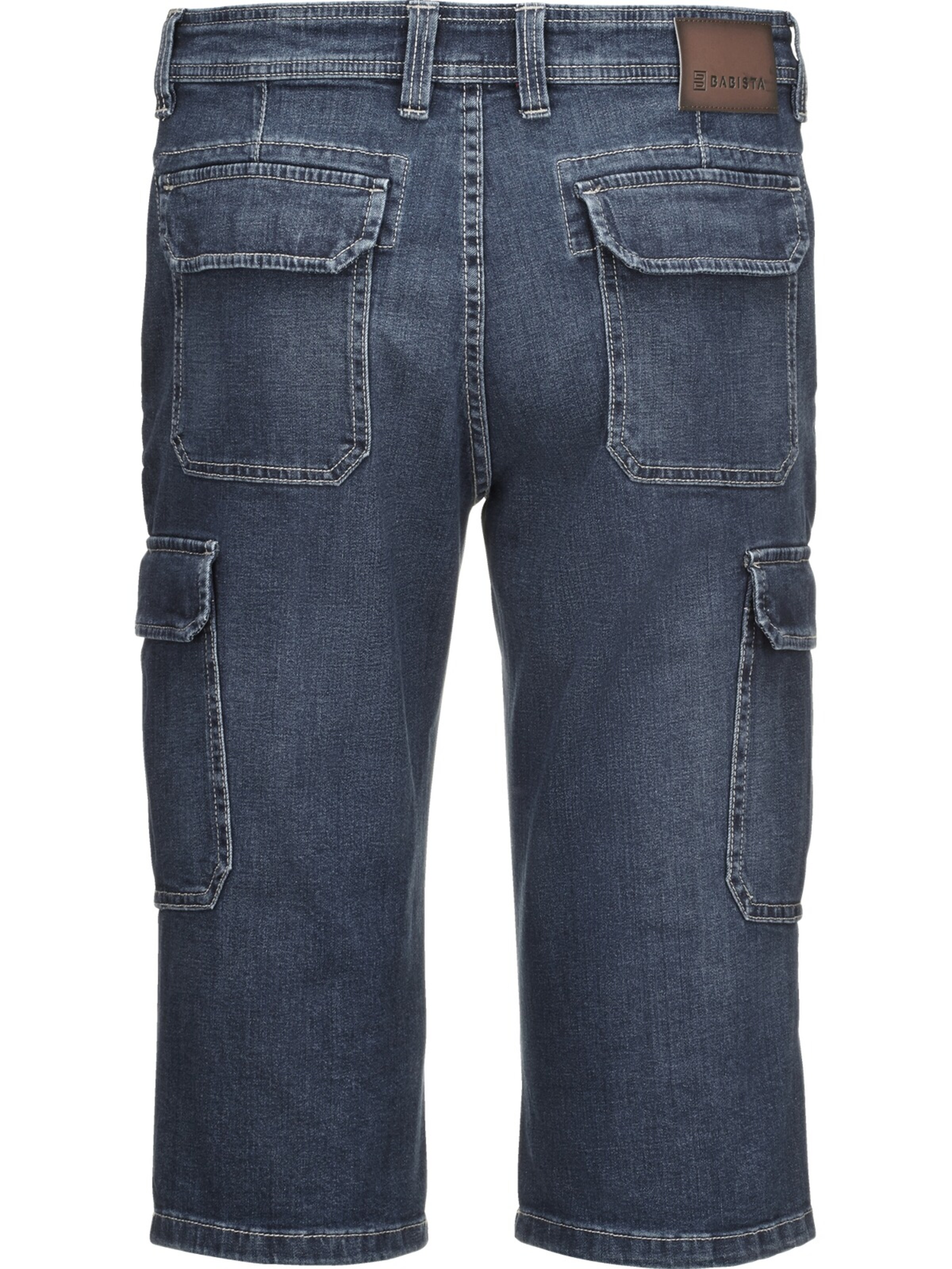 BABISTA Regular Bermuda in Blau