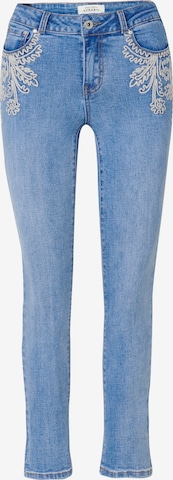 KOROSHI Regular Farkut värissä sininen: etupuoli