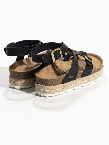 Bayton Sandals 'Den' in Black