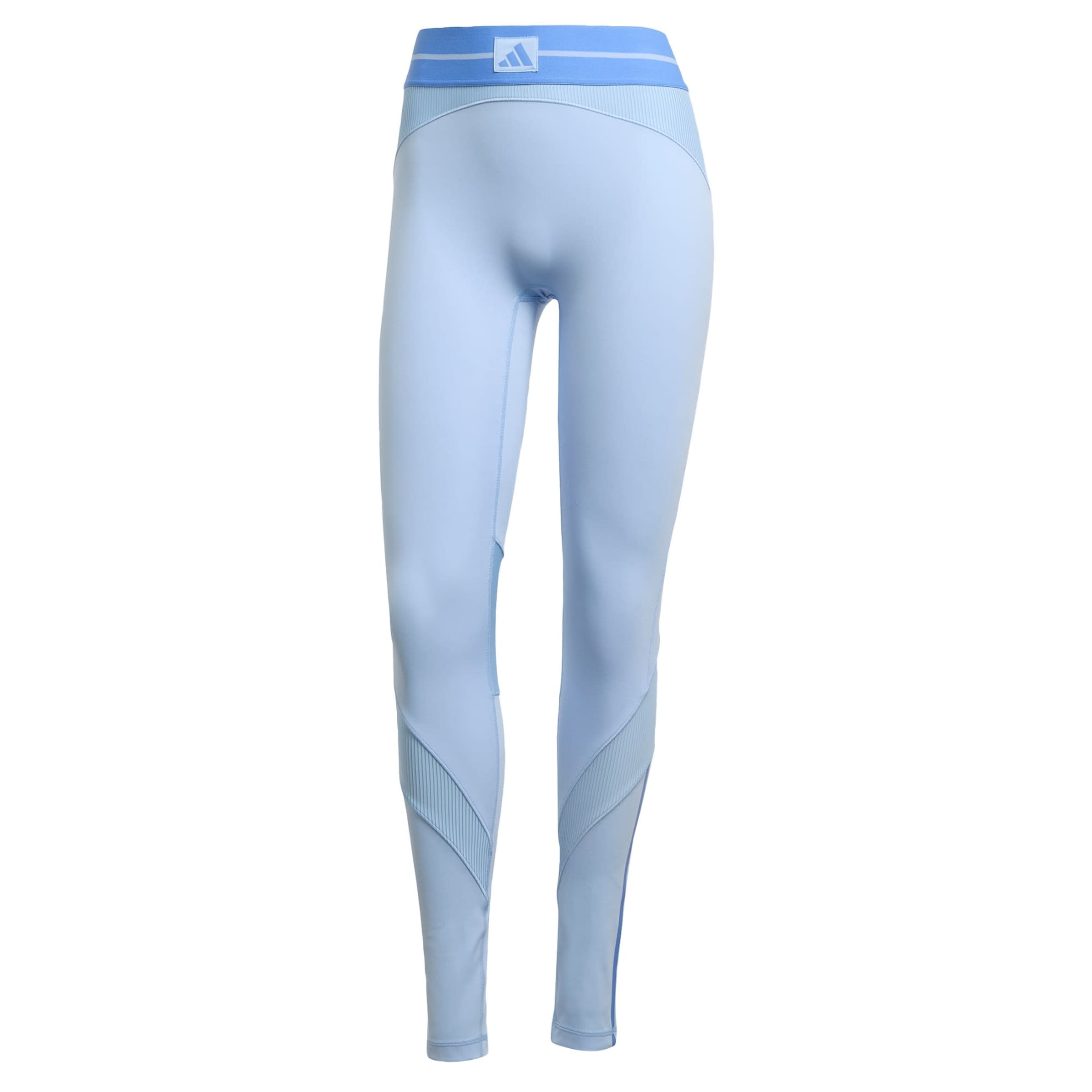 ADIDAS PERFORMANCE Skinny Παντελόνι φόρμας 'Hyperglam' σε μπλε: μπροστά