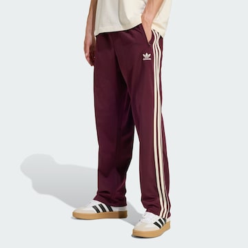 ADIDAS ORIGINALS Regular Trousers 'Adicolor Classics Firebird' in Red: front