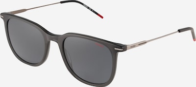 HUGO Red Слънчеви очила '1203/S' в антрацитно черно / червено / сребърно, Преглед на продукта
