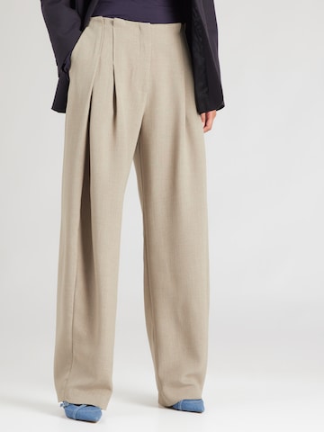 Wide leg Pantaloni cutați de la IRO pe verde: față