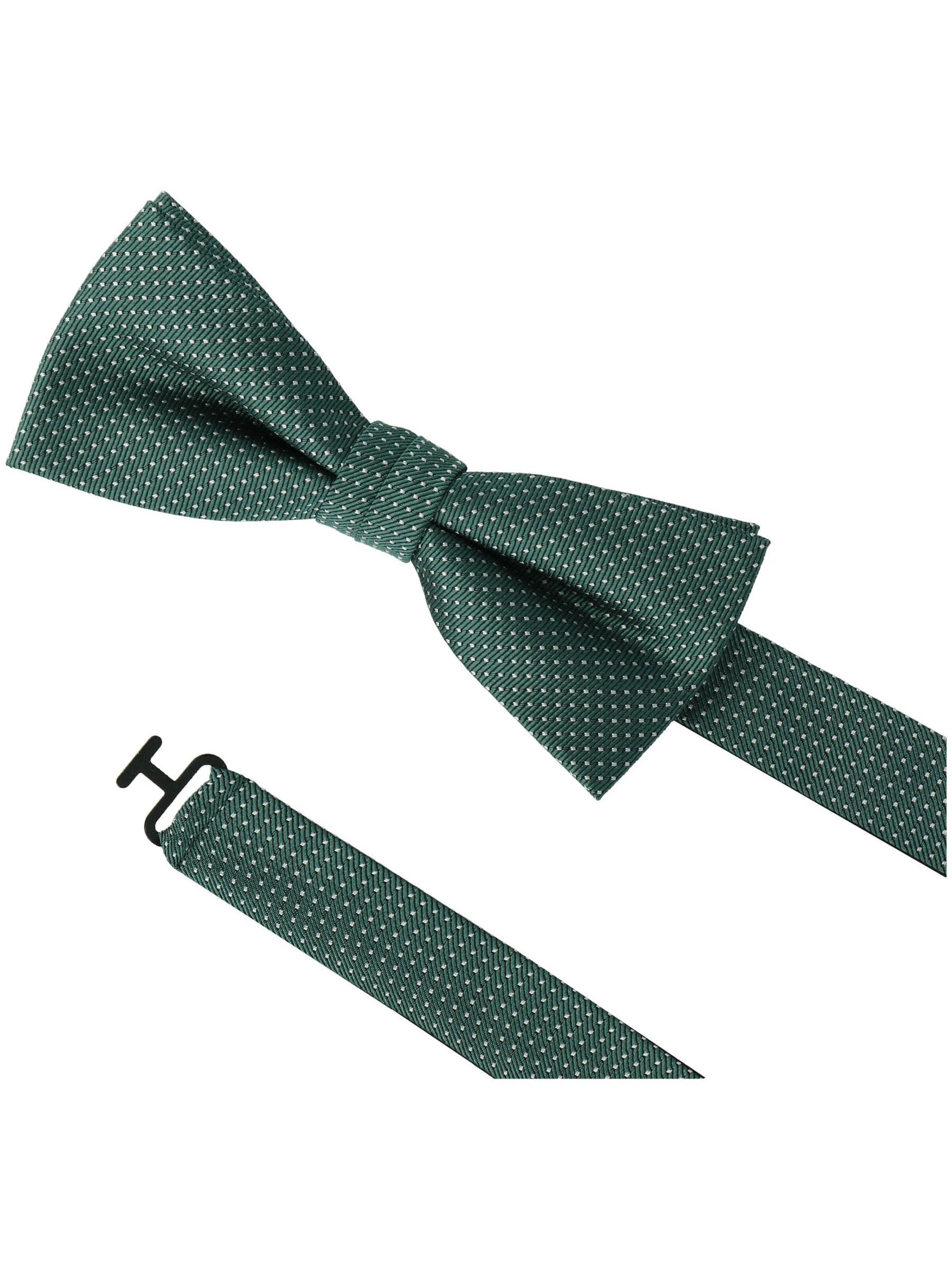 WILLEN Bow Tie 'Tupfen' in Green