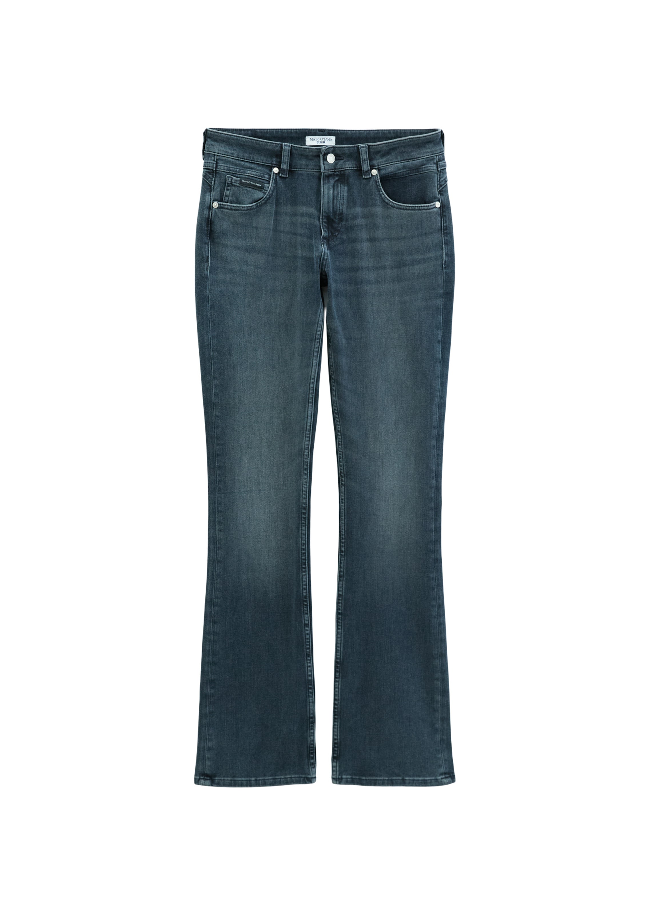 Marc O'Polo DENIM Slimfit Jeans in Blauw: voorkant