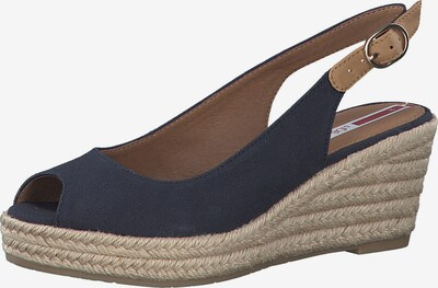 s.Oliver Pumps in navy / hellbraun, Produktansicht