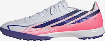 ADIDAS PERFORMANCE - Chuteira 'F50 Hyperfast League' em branco: frente