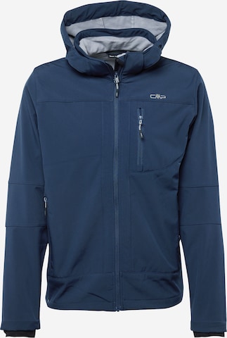 Veste outdoor CMP en bleu : devant