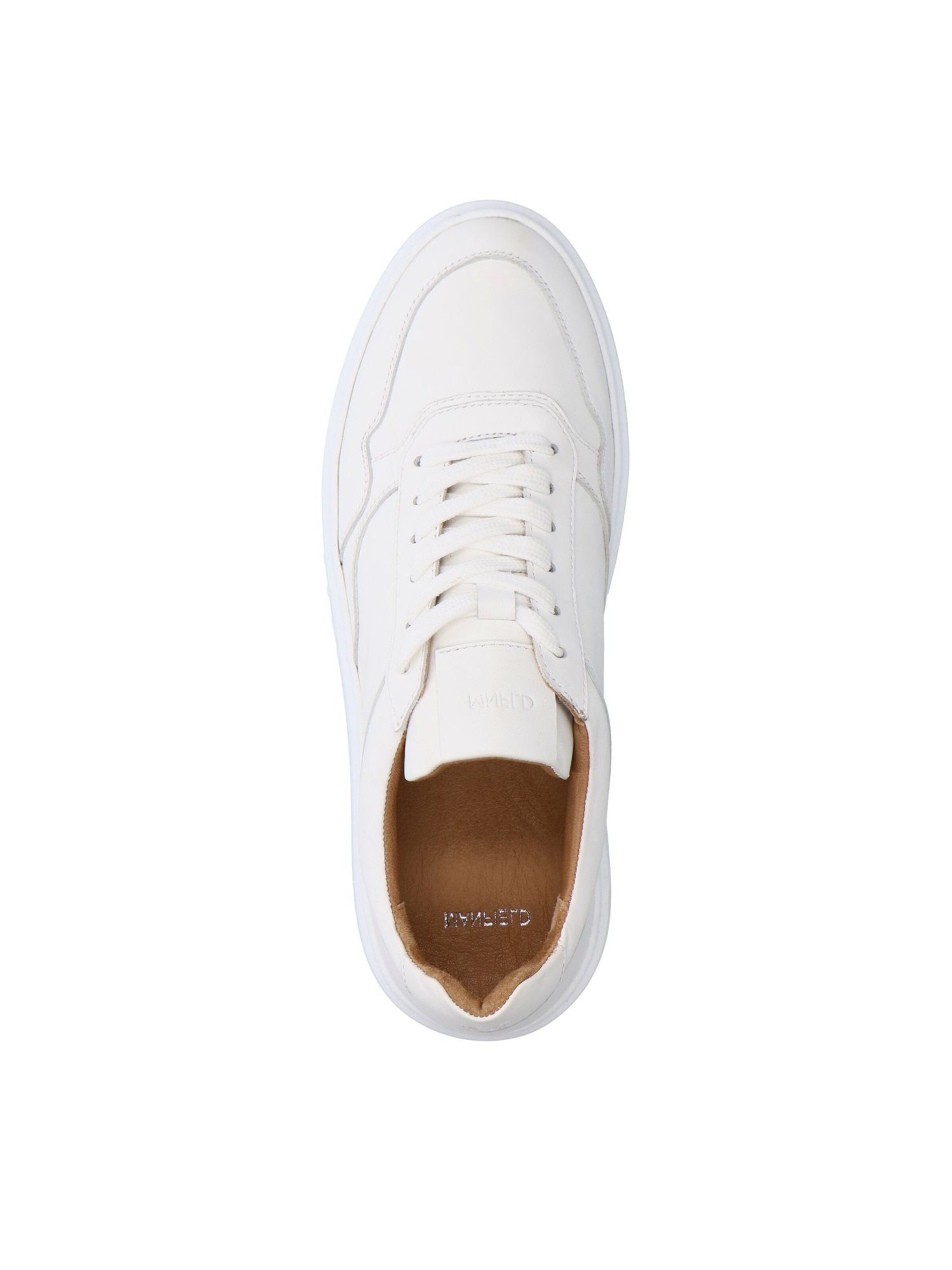 Baskets basses MANFIELD en blanc