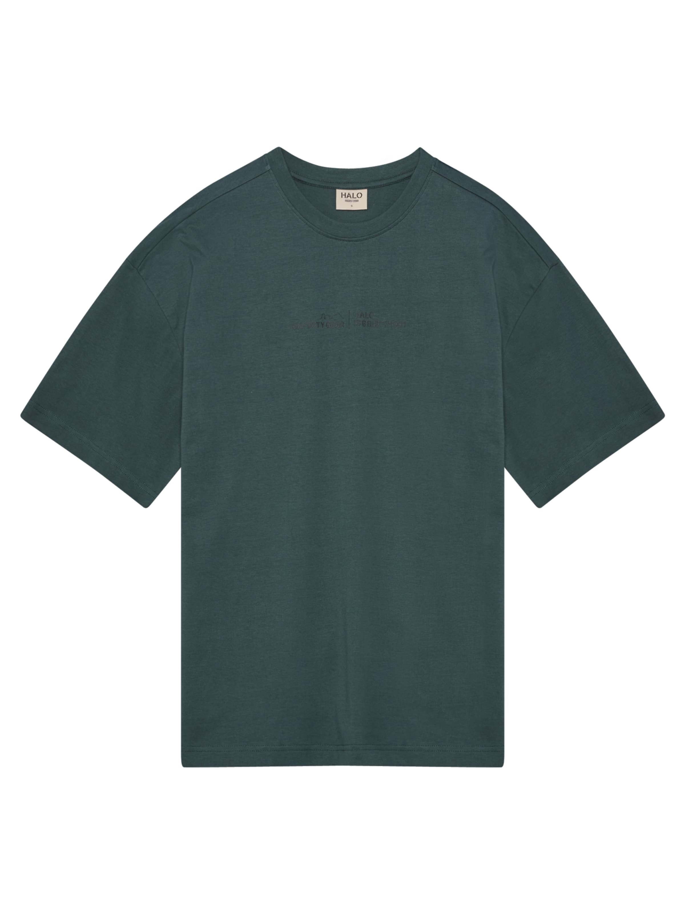 HALO Shirt in de kleur Spar / Zwart, Productweergave