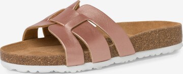 TAMARIS Mules in Pink: front