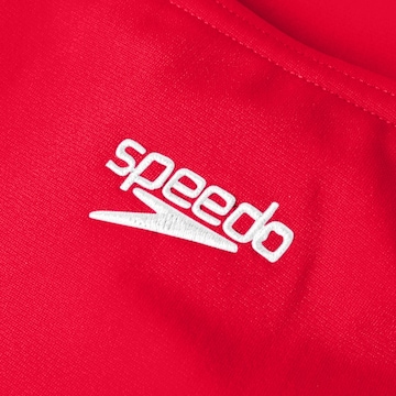 SPEEDO Badeanzug in Rot