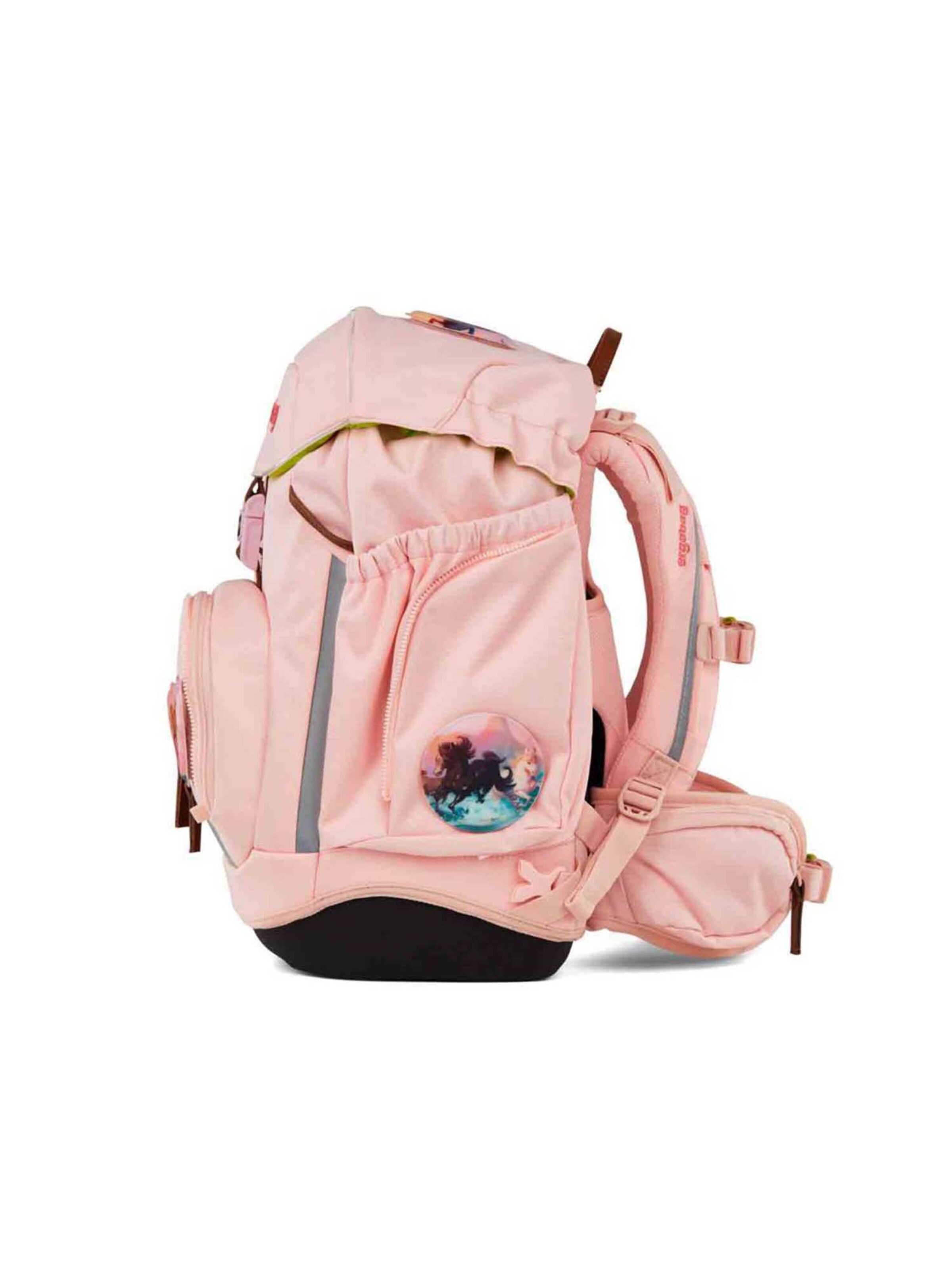 ergobag Rucksack 'Schulrucksack Set' in Pink