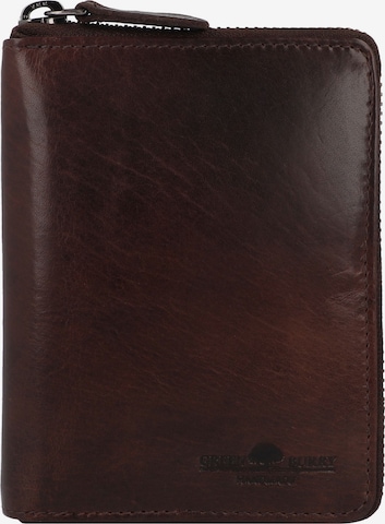 GREENBURRY Wallet 'Newport' in Brown: front