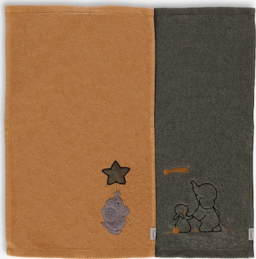 STERNTALER Towel 'Eddy' in Brown: front