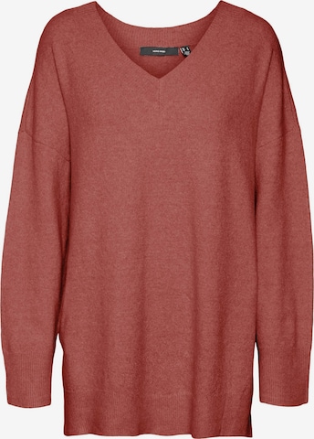 VERO MODA Pullover 'DOFFY' in Braun: predná strana