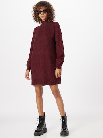 Noisy may Knitted dress 'Timmy' in Red