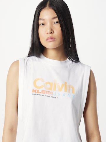 Calvin Klein Jeans Top in Weiß