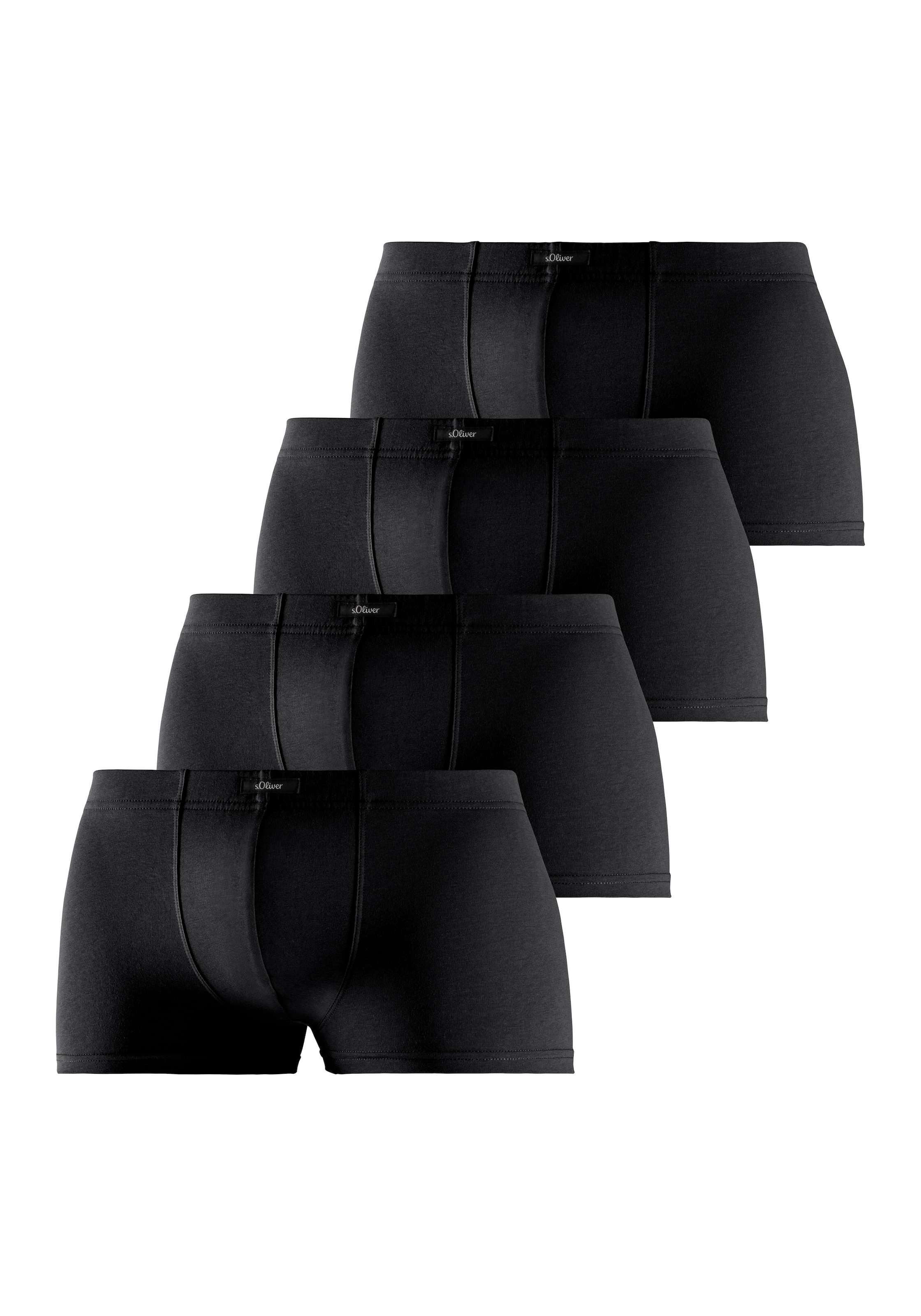 Boxer di s.Oliver in nero: frontale