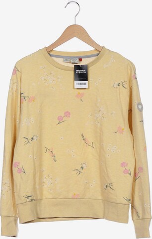 Ragwear Sweatshirt & Zip-Up Hoodie in XL in Yellow: front