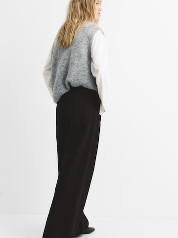 Pull&Bear Baggy Farmer 'TIRO MEDIO' - fekete