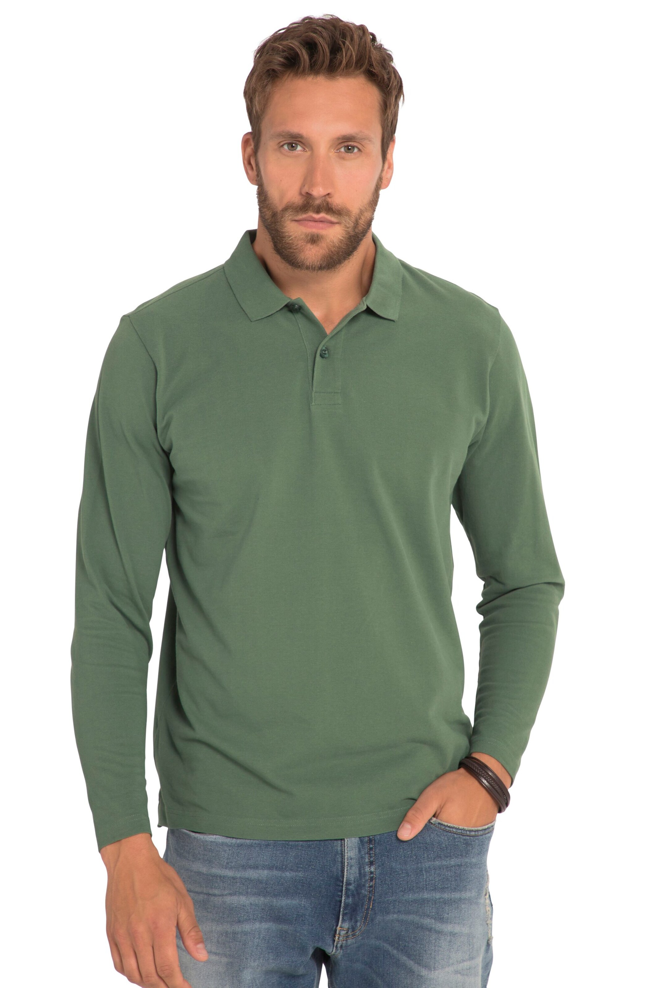 JP1880 Shirt in Green: front