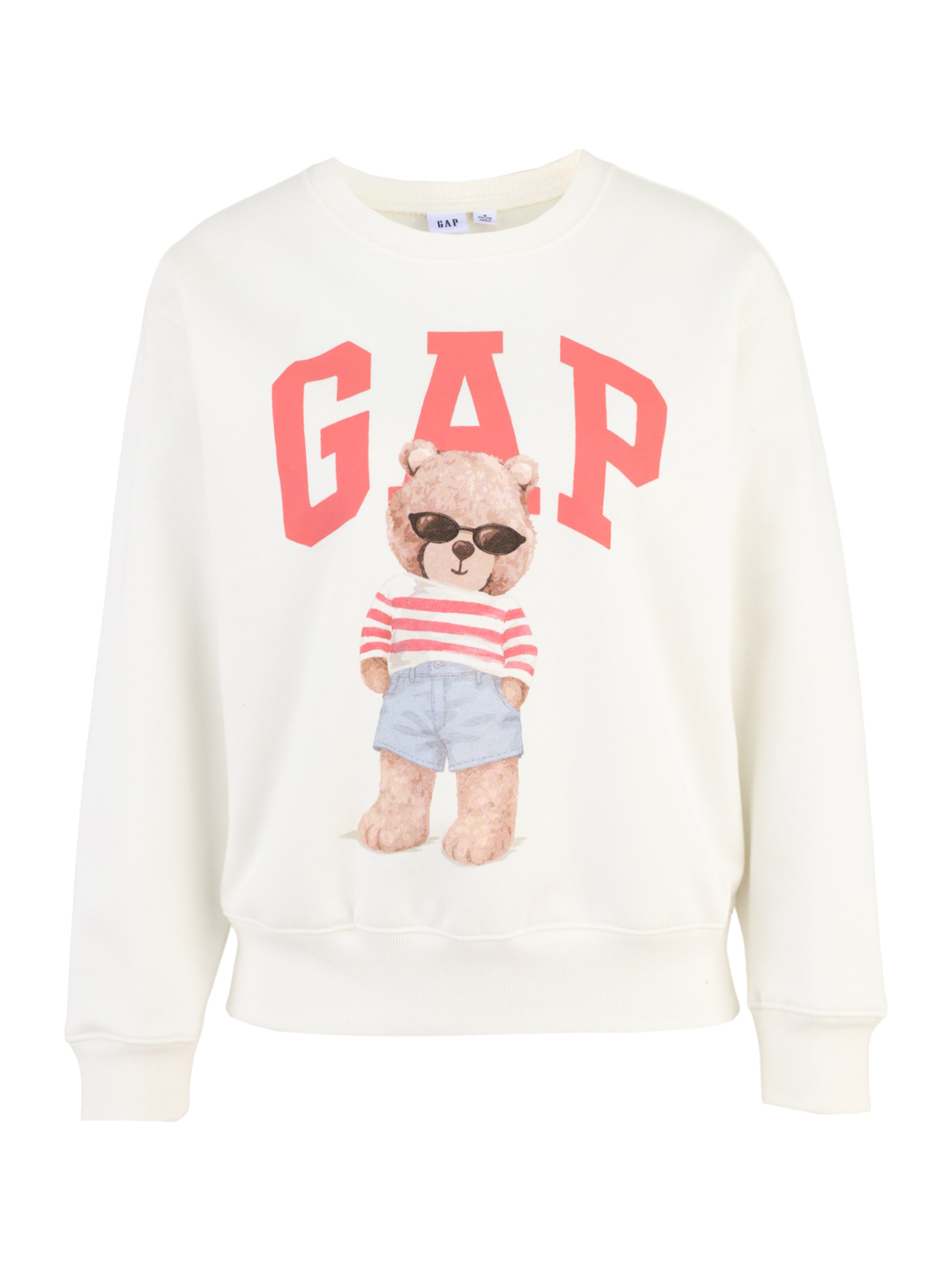 Gap Tall Mikina 'HERITAGE' – bílá: přední strana