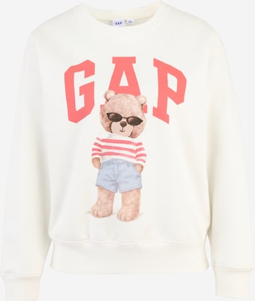 Gap Tall Mikina 'HERITAGE' – bílá: přední strana
