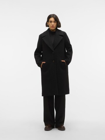 VERO MODA Between-Seasons Coat 'ANNY' in Black