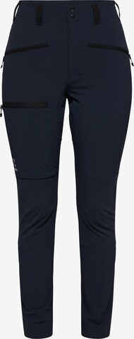 Haglöfs Outdoor Pants in Blue: front