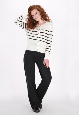 DreiMaster Vintage Gebreid vest in Wit