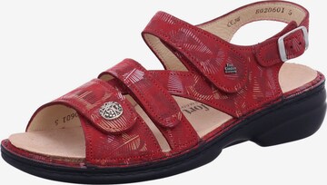 Finn Comfort Sandal 'Gomera' in Red: front