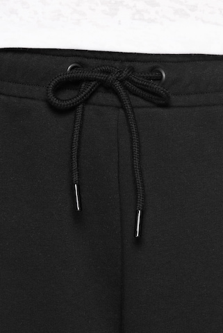 Soccx Regular Jogginghose mit Logo-Bündchen in Schwarz