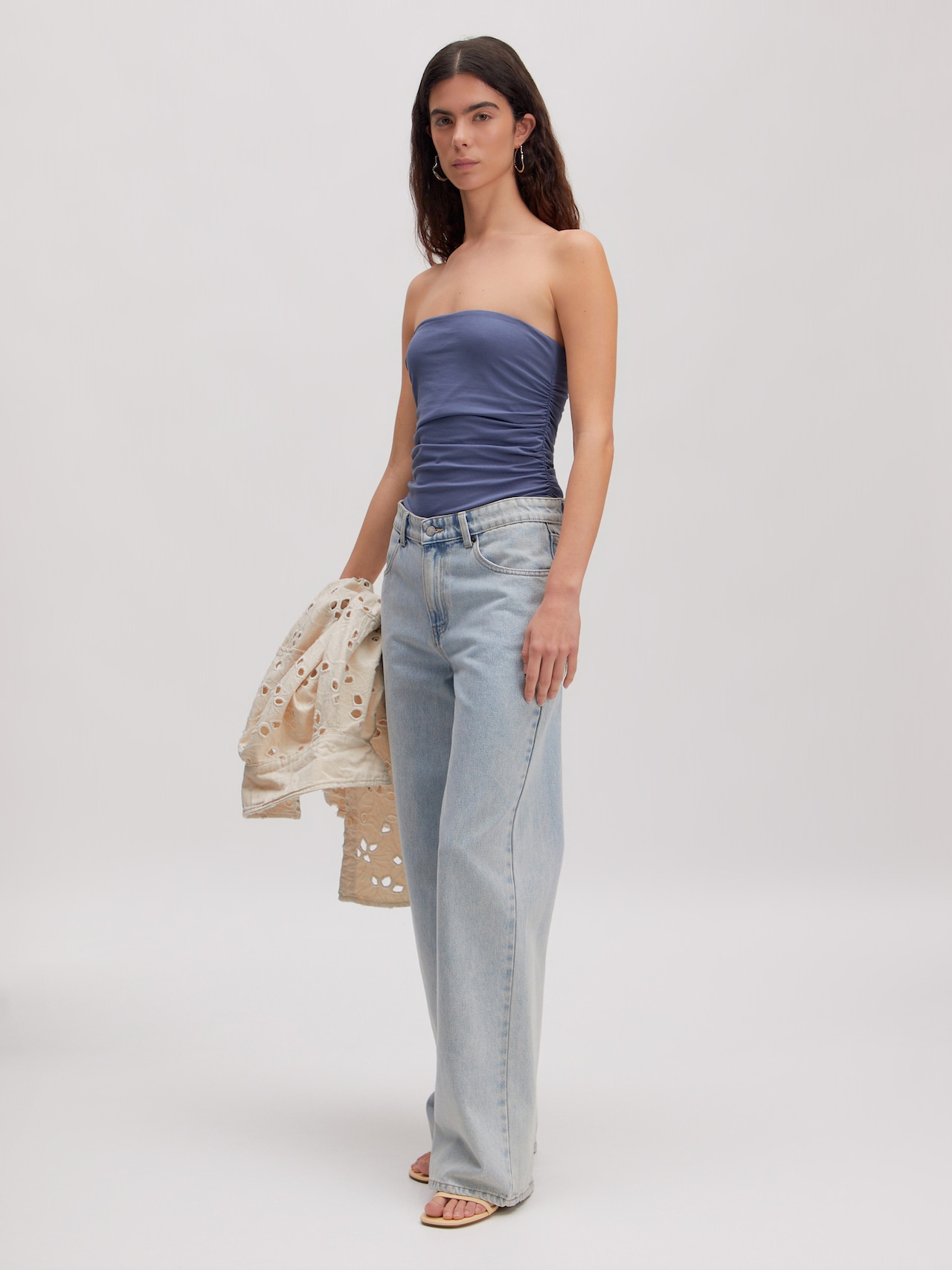 EDITED Neuheiten Shirtbody 'Bria' grau