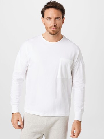 T-Shirt NU-IN en blanc : devant