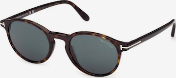 Lunettes de soleil 'PRESCOTT-02 FT1331 52V' Tom Ford en marron : devant