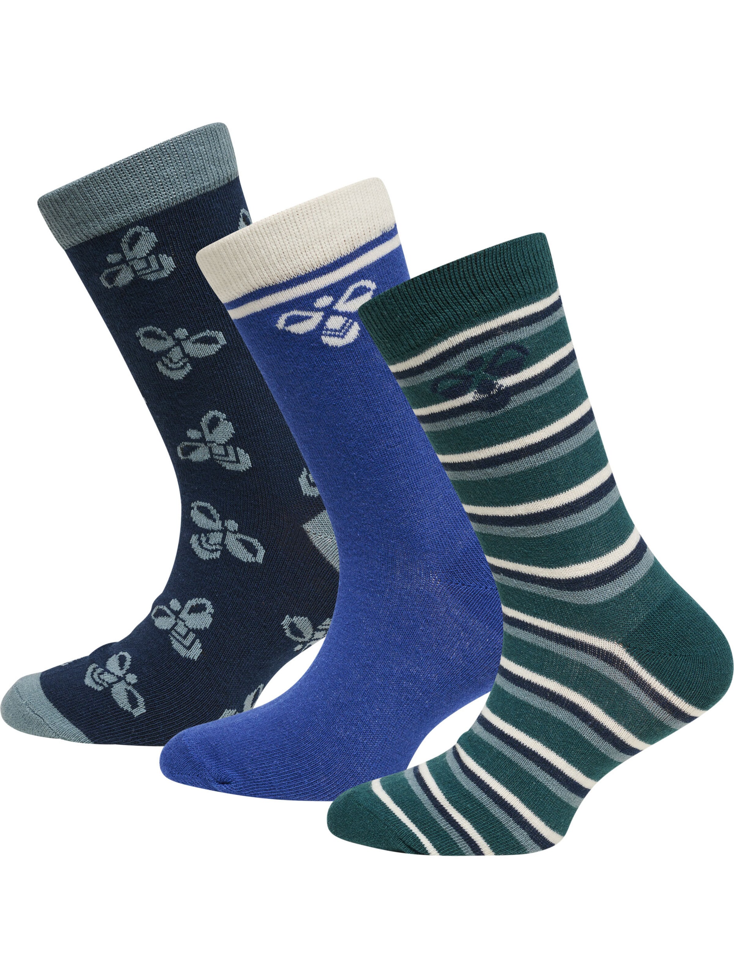 Hummel Socken 'Alfie' in Blau: Vorderseite