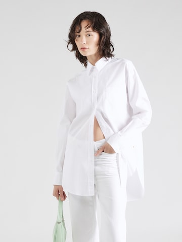 BOSS Blouse 'C_Bostucci_3' in Wit: voorkant