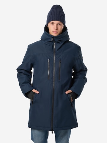 Denim Factory Between-seasons parka 'Reykjavik' in Blue
