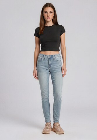 Skinny Jean 'Jennie' True Religion en bleu