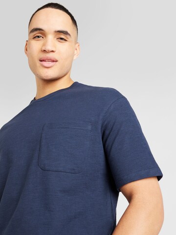 T-Shirt 'SAUL' SELECTED HOMME en bleu