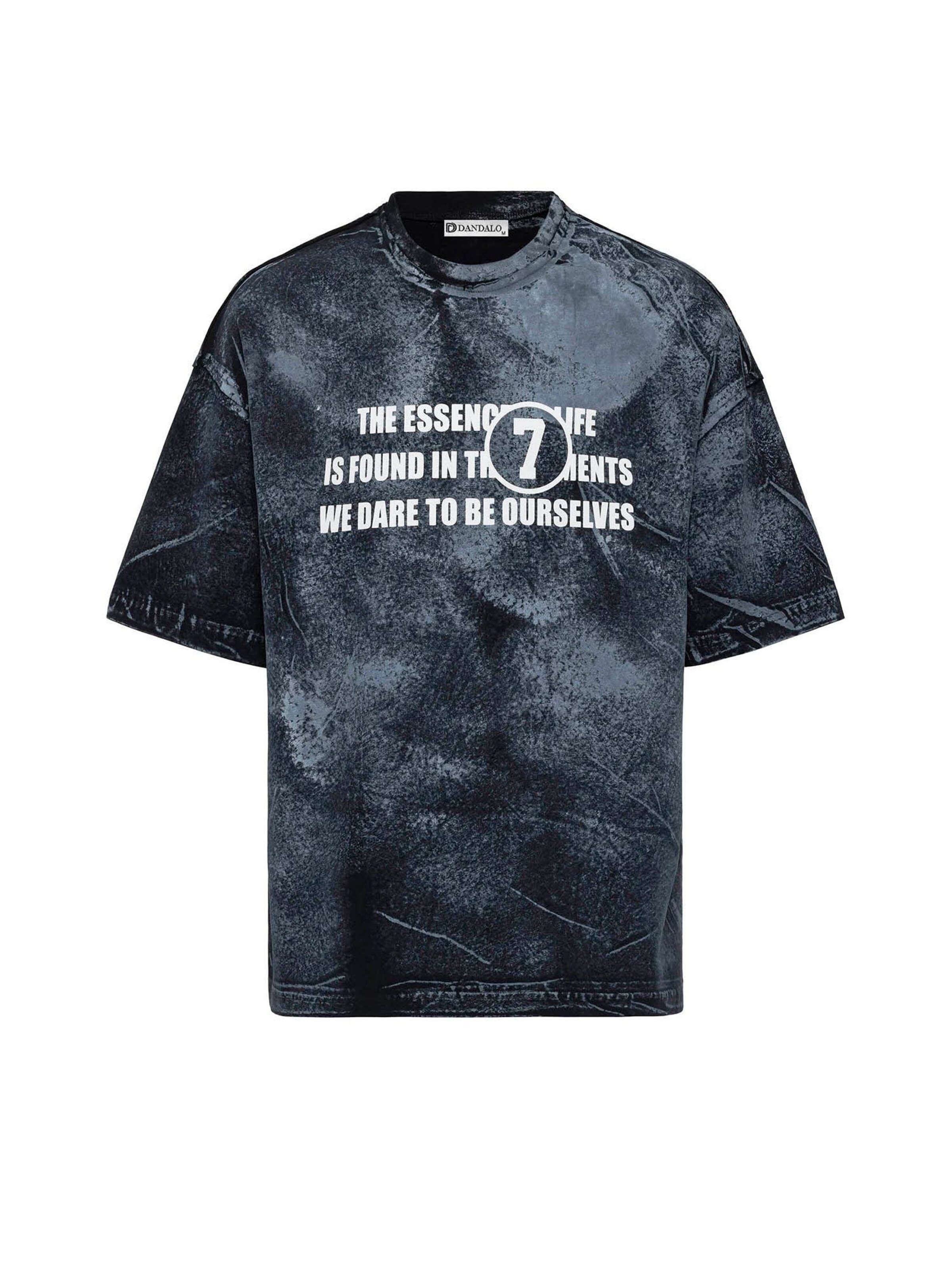 Dandalo - Camisa em preto: frente