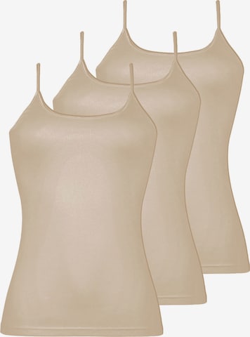 Nina von C. Undershirt 'Daily' in Beige: front