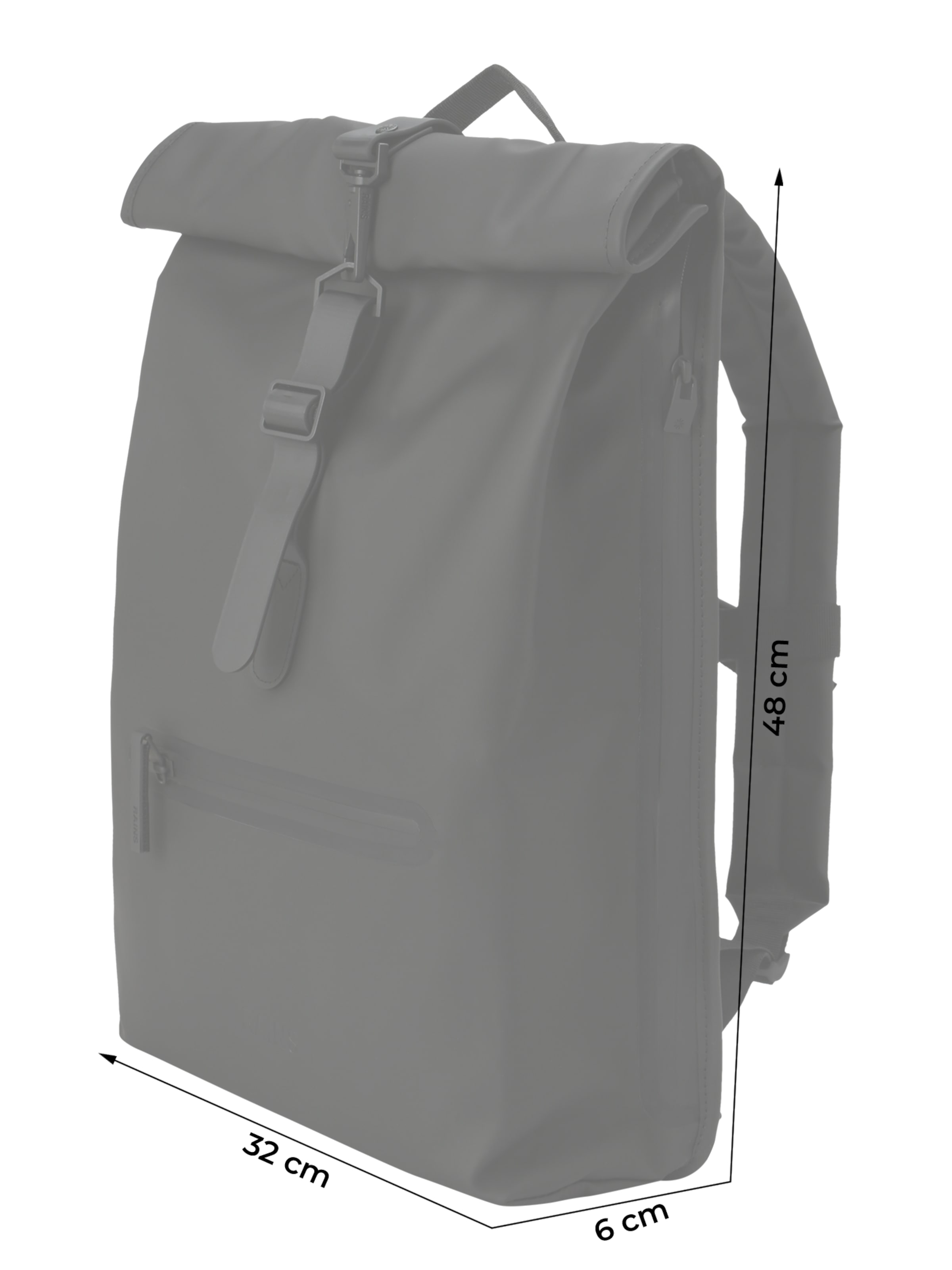 Sac à dos RAINS en noir