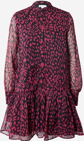 Robe-chemise Warehouse en rose : devant