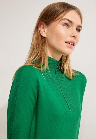 CECIL Knitted dress in Green